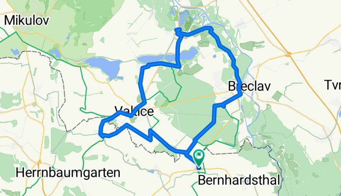 Lundenburger Bundesstraße nach Lundenburger Bundesstraße