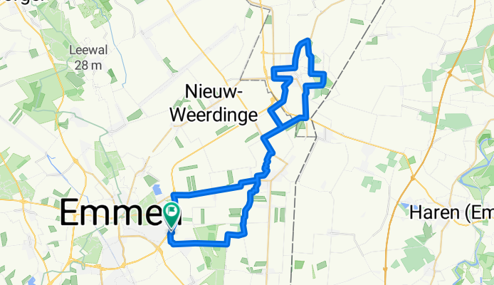 Emmen-Ter Apel- Emmen 50Km