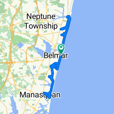 Ocean Ave, Belmar to Eighth Ave, Belmar