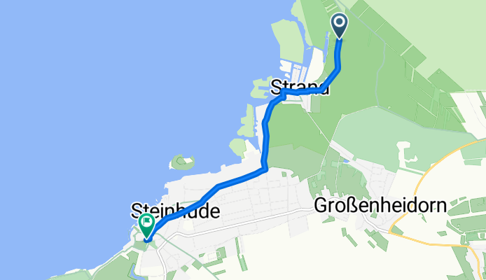 Straße Ohne Straßennamen nach Alter Winkel