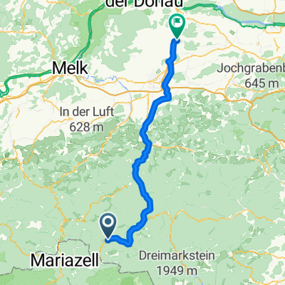 Von Kernhof (Gschaid) nach St. Andrä a/d Traisen