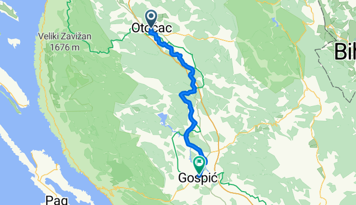Otočac - Gospić