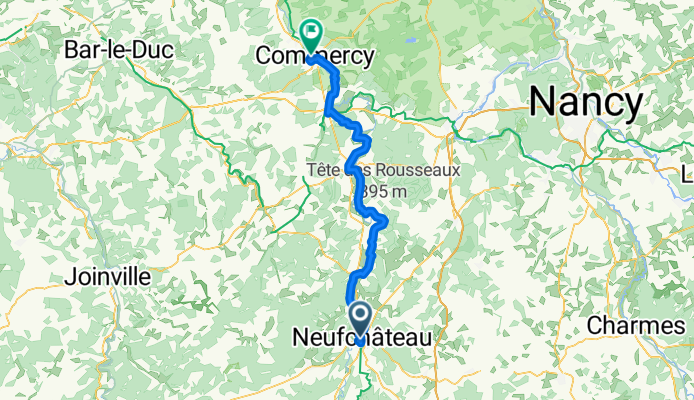 Neufchâteau nach Commercy