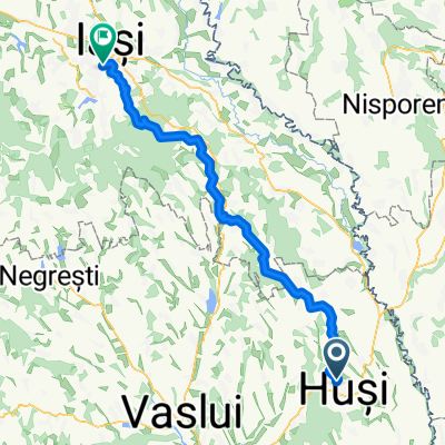 Strada Salcâmului, Husi to Șoseaua Nicolina, Iaşi