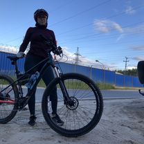 Photo 8 of the Bikemap route "Западный Территориальный Район, Сургут до улица Дзержинского, Сургут"