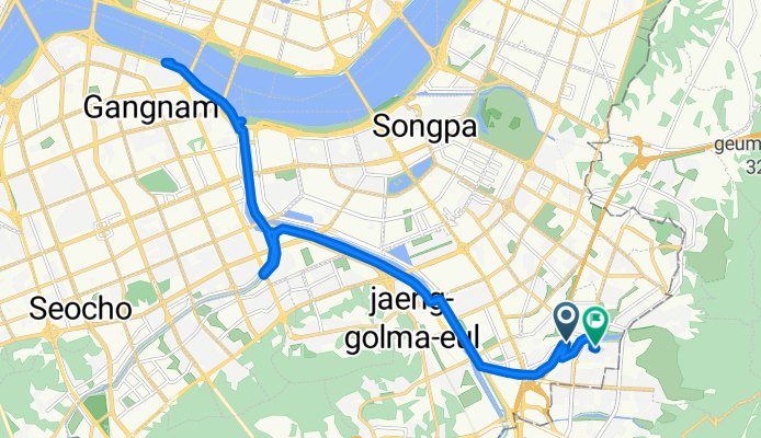 거여동 599-2 ~ 장지동 881-3