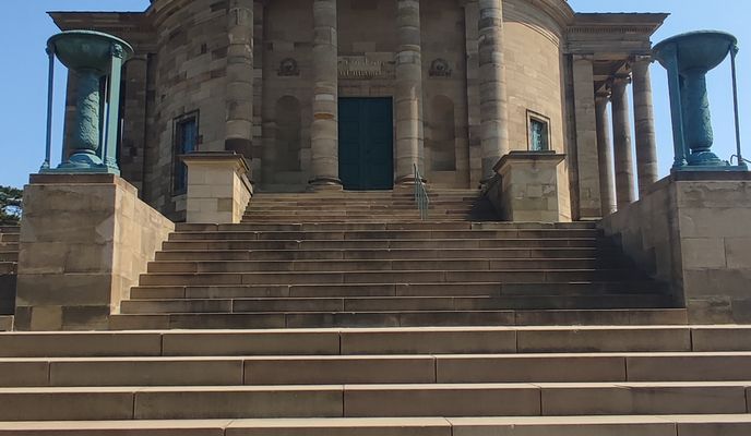 Foto 2 der Bikemap-Route "Hausenring - Max Eyth See - Grabkapelle - Fernsehturm - Bärenschlößle - Hausenring"