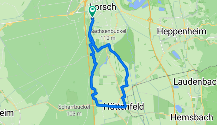 Kriemhilden Straße, Lorsch nach Kriemhilden Straße, Lorsch