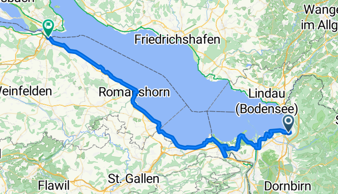 Albert-Bechtold-Weg nach Brückenstrasse