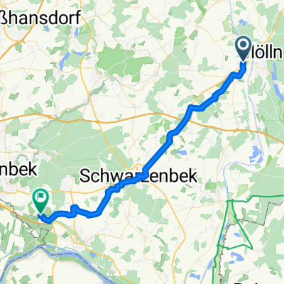 Bei der Lohmühle nach Strandpromenade