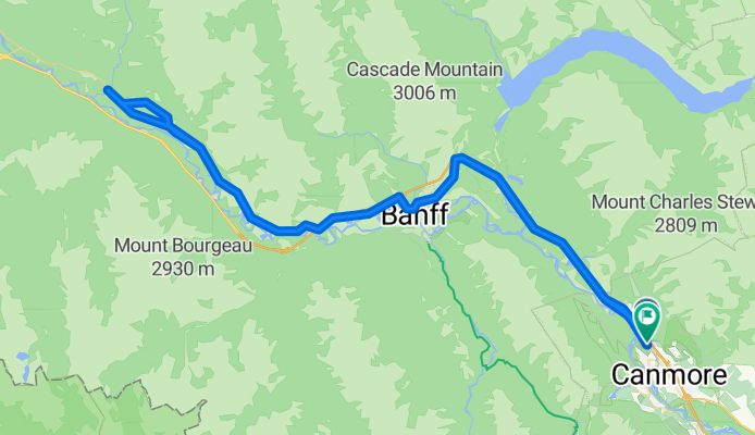 Three Sisters Drive to Jackson Canyon and back