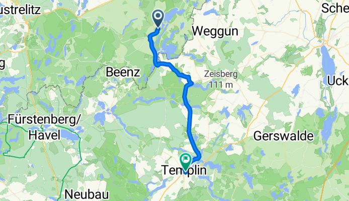 Von Feldberger Seenlandschaft bis Templin