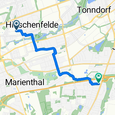 Auf dem Königslande, Hamburg nach Dringsheide, Hamburg