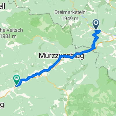 Von Reichenau an der Rax bis Kindberg