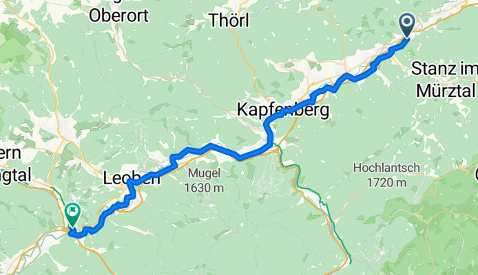 Von Kindberg bis Sankt Michael in Obersteiermark