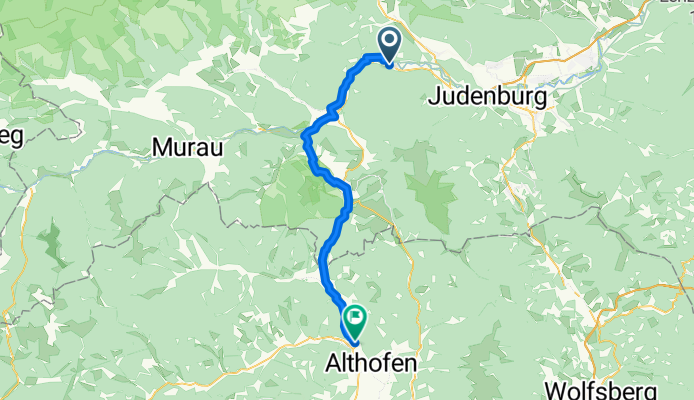 Von Sankt Georgen ob Judenburg bis Velden am Wörther See