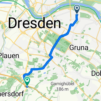 Fetscherstraße nach Nöthnitzer Hang