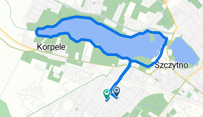 Długa, Szczytno do Długa, Szczytno