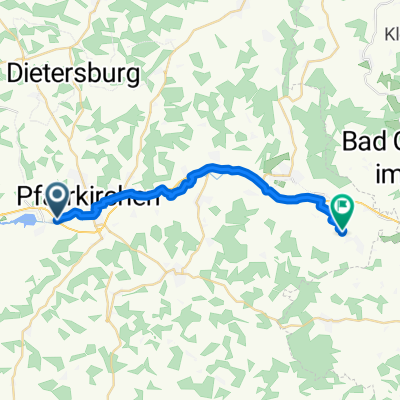 B388, Postmünster nach Huckenham, Bayerbach
