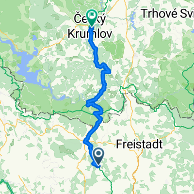 Ottenschlag im Mühlkreis nach Kaplická, Český Krumlov