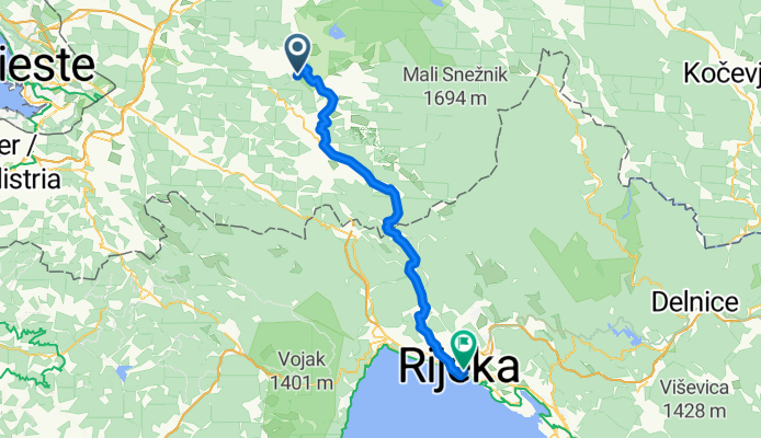 Triest - Ilirska Bistrica + Ilirska Bistrica - Krasica (2/2)