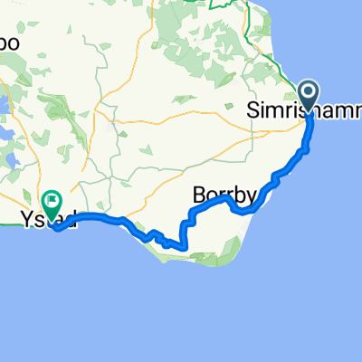 Etappe 1: Simrishamn nach Ystad – Sydkustleden