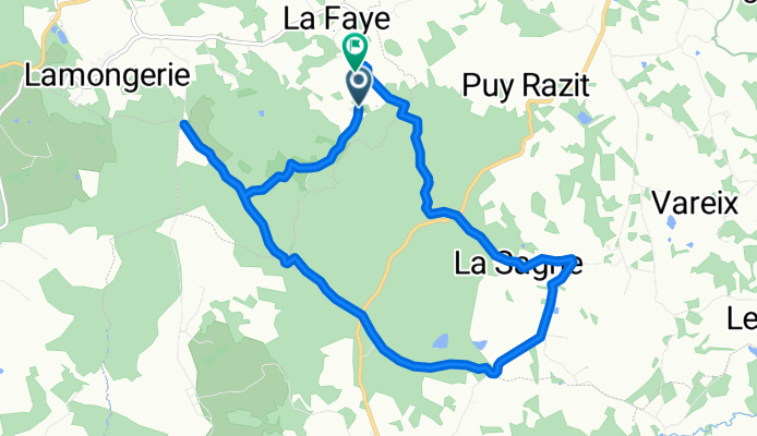 Route du Conseiller, Lamongerie à Route du Conseiller, Lamongerie