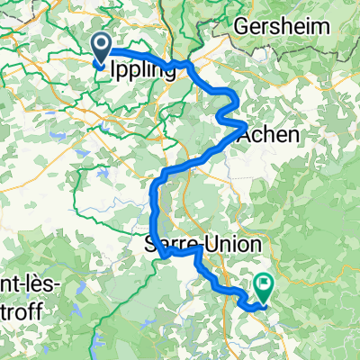 Impasse des Mésanges, Diebling à Rue Principale, Bettwiller