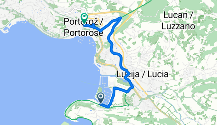 Coastal–Karst do Stara cesta, Portorož