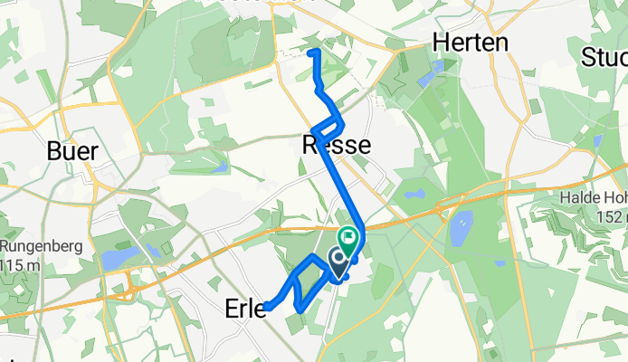 Rheiner Straße, Gelsenkirchen nach Iburger Straße, Gelsenkirchen