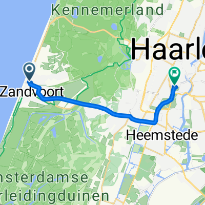 Strandafgang Barnaart, Zandvoort a Houtplein, Haarlem
