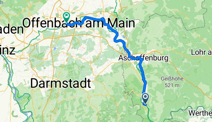 Wörth am Main - Frankfurt am Main