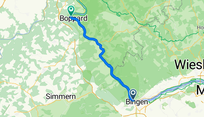 Bingen am Rhein - Koblenz