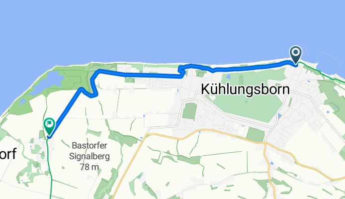 54.153, 11.760 nach 54.137, 11.681