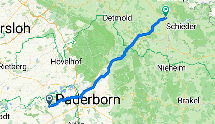 Salzkotten - Blomberg