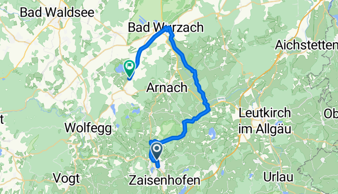 Bahnhofstraße nach Lange Äcker