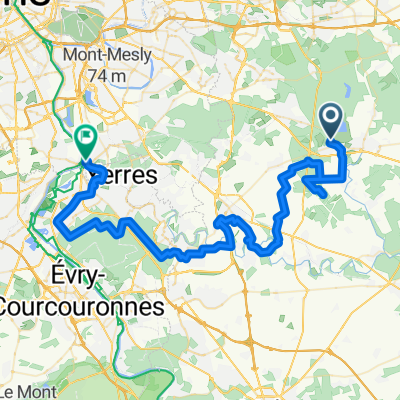 From Gretz-Armainvilliers to Villeneuve-Saint-Georges