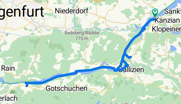 Seidendorf, St. Kanzian am Klopeiner See to Seidendorf, St. Kanzian am Klopeiner See