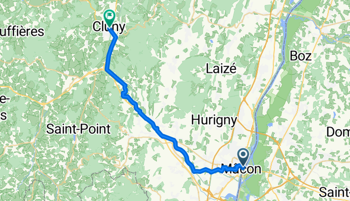 Saint-Laurent-sur-Saône - Cluny