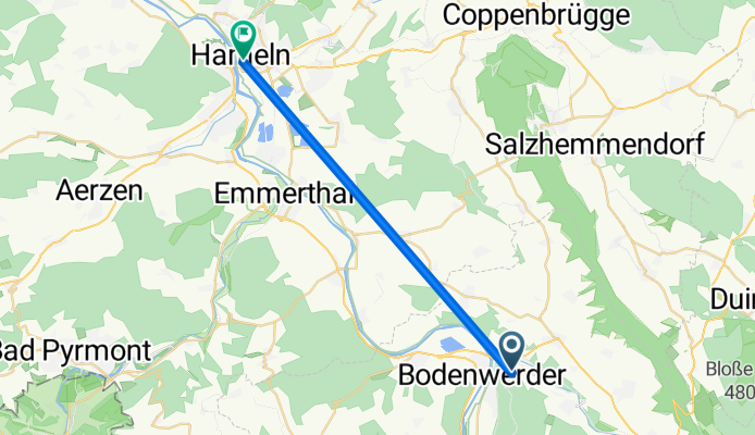 Von Bodenwerder bis Hameln