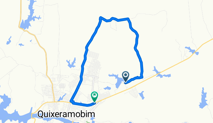 De Rua Fazenda Betânia a Rua Antônio Pedro Santiago