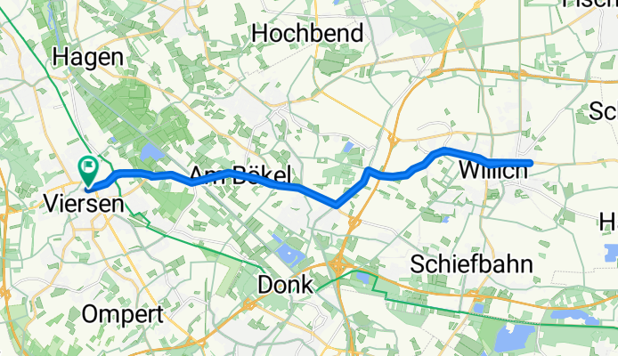 Rektoratstraße, Viersen nach Goetersstraße, Viersen