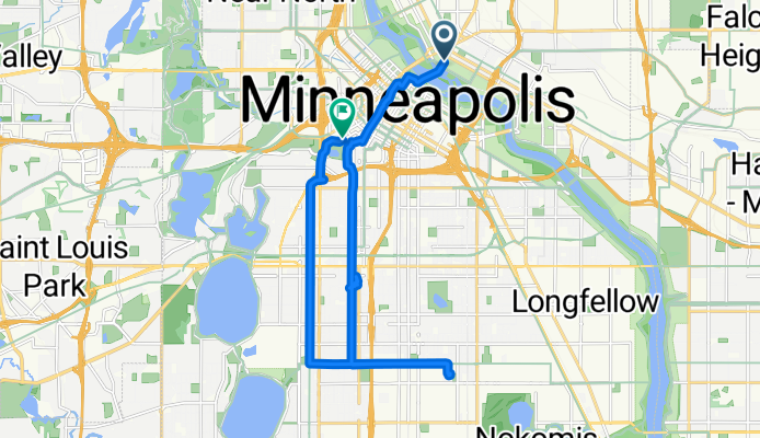 Central Ave SE, Minneapolis to Spruce Pl, Minneapolis