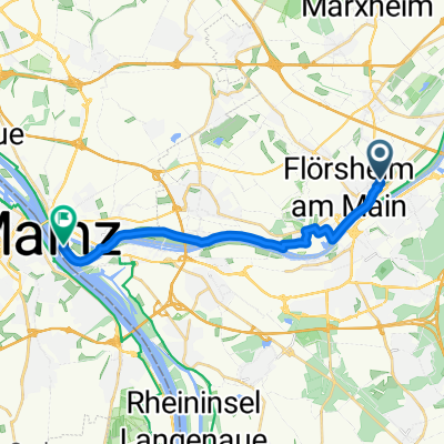 Von Flörsheim am Main bis Wiesbaden