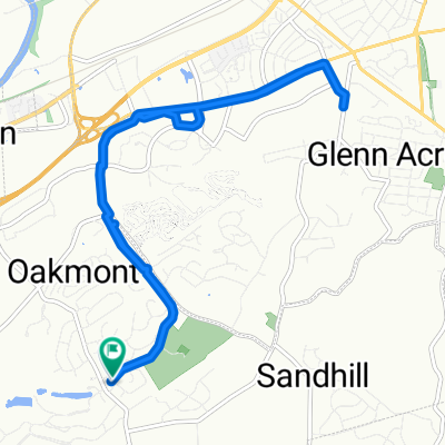 Stonegate Road to County Meadows &amp; back