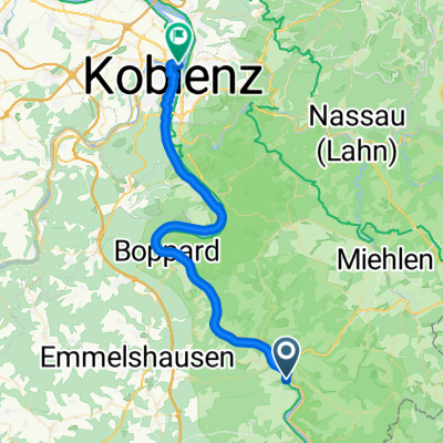Von Sankt Goar bis Koblenz
