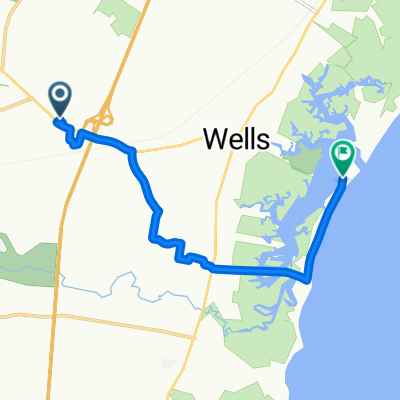 Coastal Woods to Wells Public Beach