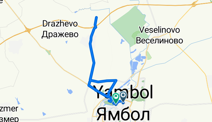 България to площад „Освобождение“