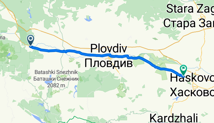 Belovo - Haskovo