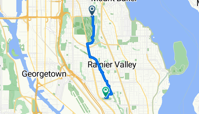 S Spokane St, Seattle to S Myrtle St, Seattle